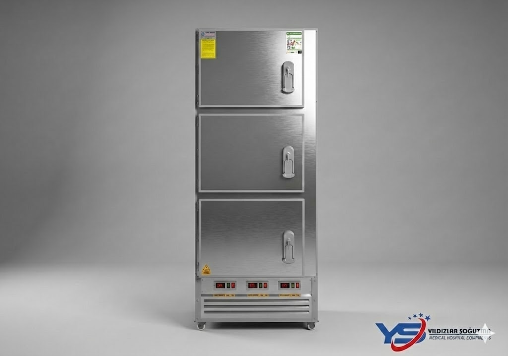 “3 Ünite, Maksimum Kapasite.” “Baştan Yükle, Hızlı Yönet.” “Kurumsal Güç: Çelik Konstrüksiyon.” “Yeni Nesil Soğutma, Kesintisiz Güven.” “Hijyen ve Dayanımın Profesyonel Standardı.”