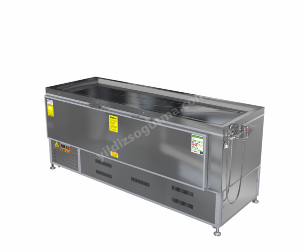 YS MORG 008 R-XLİNE COOL Yandan Yüklemeli Morg Ünitesi YS MORG 008 R-XLİNE COOL, modern morg odalarının ihtiyaçlarına göre tasarlanmış yandan yüklemeli profesyonel morg ünitesidir. Tamamı paslanmaz krom sac gövde, yüksek izolasyonlu yapısı ve ergonomik yükleme sistemiyle, hem kullanıcıya hem de depolama koşullarına maksimum güvenlik ve konfor sağlar. Uzun ömürlü soğutma grubu ve dijital sıcaklık kontrolü sayesinde, stabil ve güvenilir morg muhafaza koşulları sunar. ________________________________________ Kullanım Alanları Bu morg dolabı, aşağıdaki alanlarda güvenle kullanılabilir: • Devlet ve özel hastanelerin morg üniteleri • Adli tıp kurumları ve otopsi merkezleri • Belediye morgları ve gasilhaneler • Özel cenaze hizmeti veren kuruluşlar • Üniversite hastaneleri ve eğitim-araştırma kurumları • Büyük ölçekli veteriner klinikleri ve hayvan hastaneleri (uygun model tercihine göre) ________________________________________ Kullanım Amacı YS MORG 008 R-XLİNE COOL, vefat eden kişilerin/hastaların güvenli, hijyenik ve kontrollü ısıda muhafaza edilmesi için tasarlanmıştır. Yandan yüklemeli yapısı sayesinde: • Sedye ve taşıma arabalarıyla uyumlu çalışır, • Dar koridor ve odalarda bile kolay yükleme-boşaltma imkânı sunar, • Personel için ergonomik çalışma yüksekliği sağlayarak iş kazası riskini azaltır. ________________________________________ Başlıca Avantajları • Tamamen paslanmaz krom sac gövde o Korozyona dayanıklı yapı o Kolay temizlenebilir, hijyen standartlarına uygundur • Yüksek verimli soğutma sistemi o Dijital termostat ile hassas sıcaklık kontrolü o Enerji tasarruflu çalışma, düşük işletme maliyeti • Yandan yüklemeli ergonomik tasarım o Kullanıcı dostu kapı ve ray sistemi o Hızlı ve sessiz açma/kapama o Personel için minimum efor, maksimum güvenlik • Güçlü izolasyon ve homojen soğutma o İç sıcaklığın stabil kalmasını sağlar o Uzun süreli muhafazada bile ürün performansını korur • Güvenlik ve kontrol özellikleri o Sıcaklık dalgalanmalarına karşı alarm sistemi (modele göre) o Kilitlenebilir kapı yapısı o Elektrik kesintilerine karşı koruma çözümleri (opsiyonel) • Estetik ve profesyonel görünüm o Kataloğa ve showroom’a uygun, şık endüstriyel tasarım o Modern morg ve gasilhane konseptleriyle tam uyum