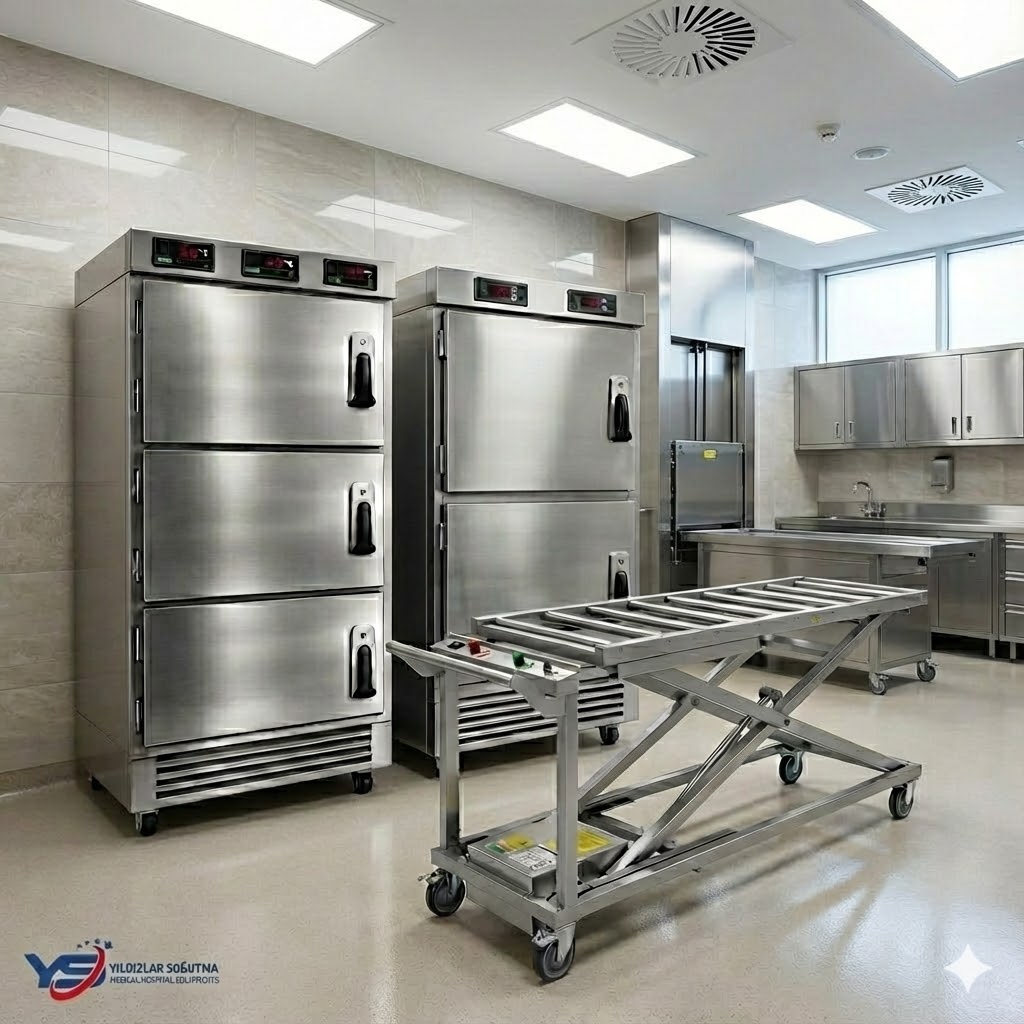 Hastaneler İçin Profesyonel Morg Soğutma Sistemi