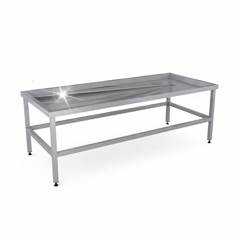 Neden Yıldızlar Soğutma Gasil Masası? Kalite ve Güven: Yılların tecrübesiyle üretilen 304 kalite paslanmaz çelik yapı Hijyen Öncelikli Tasarım: Su yolu izi, derin tabla ve düzgün pis su tahliyesi ile kolay temizlik Profesyonel Kullanıma Uygun: Yoğun kullanıma dayanıklı, kurumsal gasilhane standartlarına uygun Uzun Ömürlü Yatırım: Sağlam gövde yapısı sayesinde yıllarca güvenle kullanım